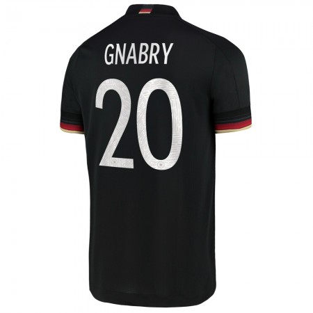 Billiga Fotbollströjor Tyskland Serge Gnabry 20 Borta tröja EM 2020 Kortärmad